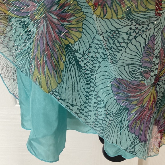 Black Halo Silk Halter Dress Size Small - Picture 6 of 8